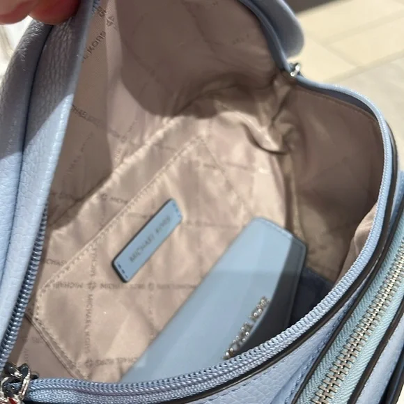 Michael Kors Maisie Large Pebbled Leather 2-in-1 Sling Pack Fanny Pack Waist bag - Picture 10 of 16